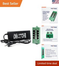 56V 60W PoE+ Injector: 4-Port Power Solution for High-Performance Devices picture