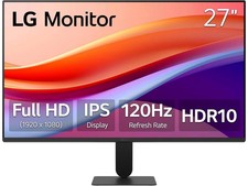 LG 27 inch Full HD 120Hz IPS 1ms Motion Blur Reduction(MBR) HDR10 Computer picture