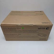 NEW OEM - XEROX 106R02311 High Capacity BLACK Toner 3315 3325 SEALED BOX picture