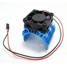 Aluminum Alloy RC Motor Heat Sink with 5V Cooling Fan for 1/8 Scale Cars picture