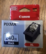 New & Sealed Original Genuine Canon PIXMA 240 XL Fine Black Ink Cartridge NIB picture