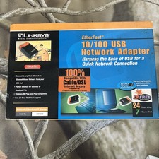 Linksys USB100TX EtherFast 10/100 USB Ethernet Network Adapter NEW Open Box picture