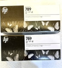 Qty 2 HP DesignJet Ink Cartridge 789 Yellow CH618A  picture
