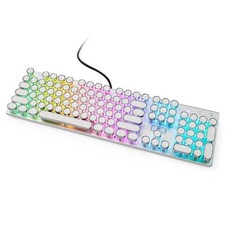 Round Keys Double Shot PBT Key Set with Translucent Layer picture