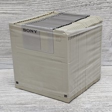25 Sony 3.5in Floppy Disks 1.44MB HD IBM Format Blank Recordable Lot PC Media picture