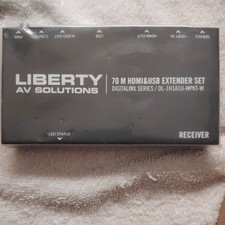New Liberty HDMI & USB over HDBase T Extension Set, DL-1H1A1U-WPKT-W. picture