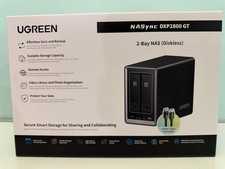 UGREEN NASync DXP2800GT 2-Bay NAS Intel N100 Quad-Core CPU 8GB RAM New & Sealed picture