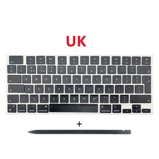 New Keyboard UK Layout Keys Keycaps For MacBook Pro 14