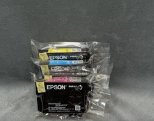 Epson 220 Ink Cartridge CMYK Set of 4 NEW OEM DuraBrite Ultra picture