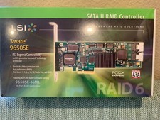 LSI 3WARE RAID Controller Card 9650SE-16ML 16-Port SATA OO RAID Controller picture