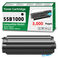 55B1000 55B100E Toner Cartridge Compatible  for Lexmark MS331 MS431 MX331 MX431 picture