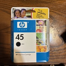 HP 51645A 45 Ink Printer Cartridge - Black- Exp Nov 07 - BRAND NEW picture