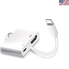 4K@60Hz USB-C to HDMI Adapter with Charging Port for iPhone 15 & iPad Pro picture
