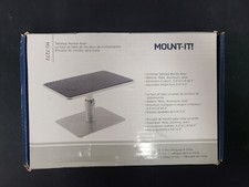 Mount-It Height Adjustable Steel Laptop Stand Gray New picture