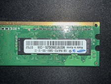 Samsung 1GB DDR3 SDRAM PC3-5300U DIMM 240-Pin 1GB Module M378T2863QZS-C6G picture