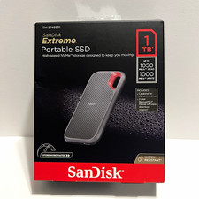 SanDisk Extreme 1TB Solid State Drive SSD NVMe USB-C New Sealed picture