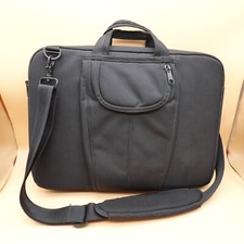 Brenthaven Laptop Bag Briefcase Travel Crossbody Black Hard Side Protection USA picture