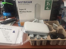 MINT NETGEAR SUPER-G WIRELESS ROUTER WGT624 picture