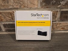 StarTech USB to SATA External Hard Drive Docking Station 2.5in SATA HDD - EUC picture