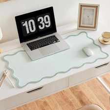 Scalloped Desk Mat, 31.5