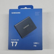 New Samsung Portable T7 1TB USB-C to USB-C SSD MU-PC1T0T picture