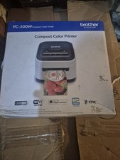 Brother VC-500W Compact Color Label Printer ZINK Zero Ink Wi-Fi AirPrint USB picture