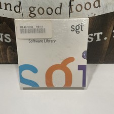 Silicon Graphics Software Library 013-2478-023 Rev A SEALED NOS picture
