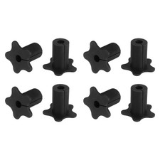 8PCS Wall Cable Grommet for 5/8 Inch Wall Hole (Black) picture
