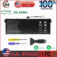 AP18C8K Battery For Acer Chromebook Spin CP713-2W 5 slim A515-43 A515-54 50.29Wh picture