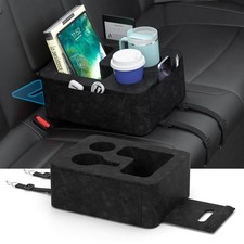 Car Cup Holder Pillow for Backseat, Compatible with iPad & Game Controller picture