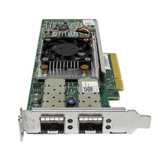 DELL BroadCom 57810S Network Card 2x10GbE Port PCIe 0Y40PH Y40PH+ 2x GBIC LP picture
