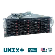 Supermicro 45 Bay JBOD Expansion Server Shelf 847E16-RJBOD1 Chassis 2x PSU picture