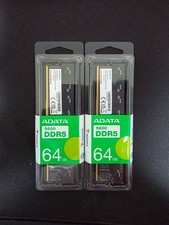 ADATA 128GB (2x64GB) DDR5 5600MHz Memory Modules Unused picture