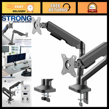 Dual Pneumatic Arm Ultra-Wide Monitor Mount for 35