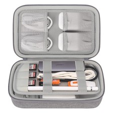 Elonbo Hard Travel Cords Organizer Universal Small Electronic Small, Grey  picture