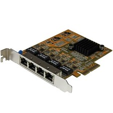 StarTech.com 4 Port PCIe Network Card , TAA (ST1000SPEX43) picture