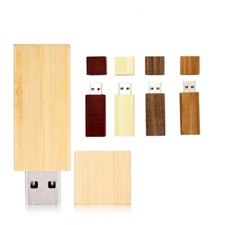 USB Flash Drive 3.0 I 2.0 64GB 32GB 16GB 8GB USB Stick Pendrive Bamboo Wooden picture