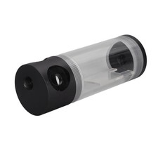 Water Cooling Reservoir 50mm/2.0in Diameter G1/4 Thread 4 Holes POM Materia CZDM picture
