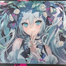 WALLHACK SP-004 Hatsune Miku Glass Gaming Mousepad Limited Edition 490x430mm picture
