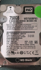 Western Digital WD7500BPKX Black 750GB Internal 7200RPM 2.5