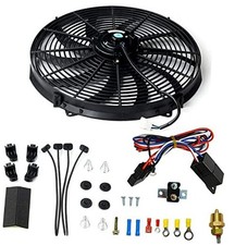 16 inch Electric Radiator Fan, 3000 CFM 10 Blades Electric Fan 16 Inch picture