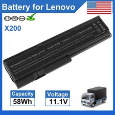 X200 Battery For Lenovo ThinkPad X200s X201 X201i Series 42T4650 42T4534 42T4536 picture