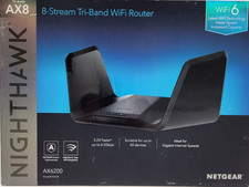 Netgear Nighthawk X8 Tri-Band 8-Stream AX6200 WiFi 6 Router (RAX78-100NAS) picture