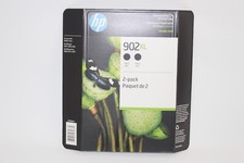 HP 902XL High-Yield Black Ink Cartridge T0A40BN 2/Pk Exp 10/2027+ picture