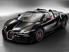 Cars bugatti veyron black bess 2014 car supercar gt Desk Mat Stitched picture