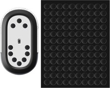 120pcs Black Mouse Feet Skates 6.5mm Universal Gaming Speed Pads Stickers picture