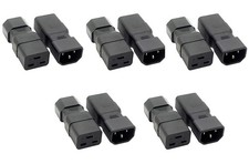 Dracaena.io 10-Pack IEC320 C14 Male to C19 Female Power Adapter, PDU/UPS AC picture