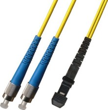 25M Singlemode Duplex Fiber Optic Cable 9/125 FC Mtrj Patch Cable Patch Cord picture