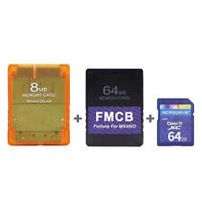 MX4SIO SIO2SD SD Card Adapter for PS2 Game Consoles+ Fortuna 64MB FMCB OPL1.2.0 picture
