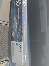 Original BRAND NEW SEALED HP PageWide 972A Cyan Ink Cartridge Expired  2023 picture
